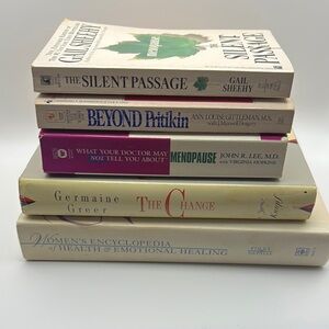 Vintage Women's Health Book Bundle – Menopause, Emotional Healing, Wellness Read